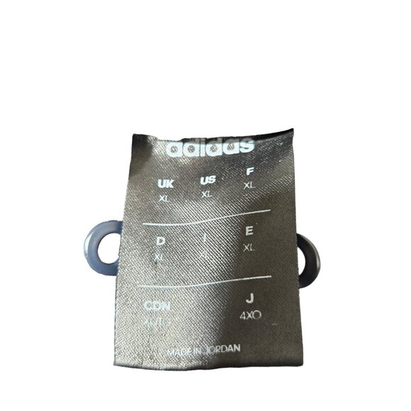 Adidas Black & White Hooded Zip-Up Sweatshirt XL - Picture 3 of 4